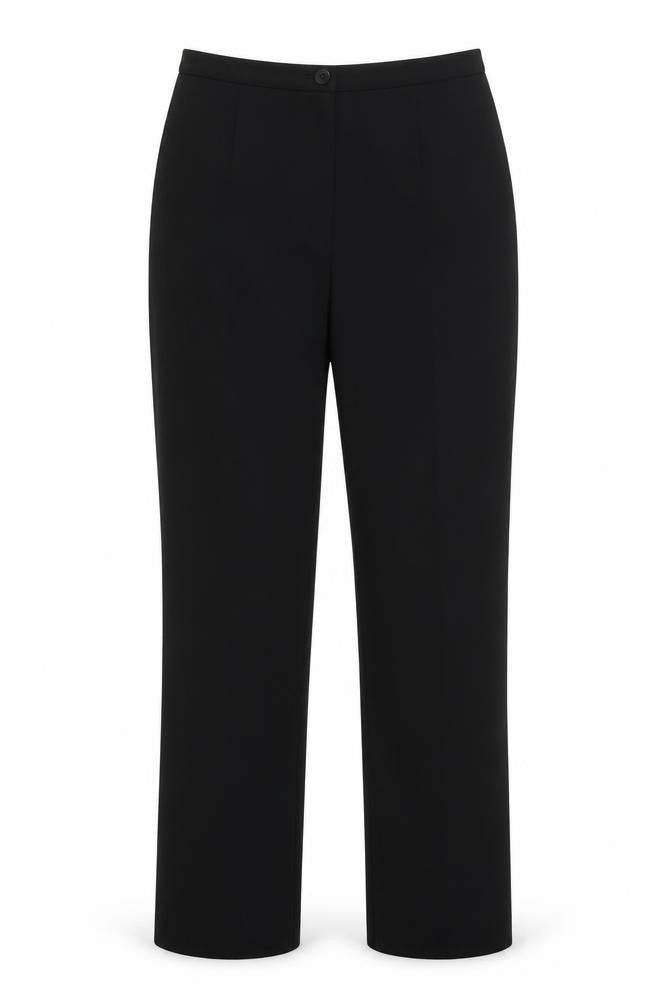 Frank Walder Womens Black   Trousers  Size 16 L33 in