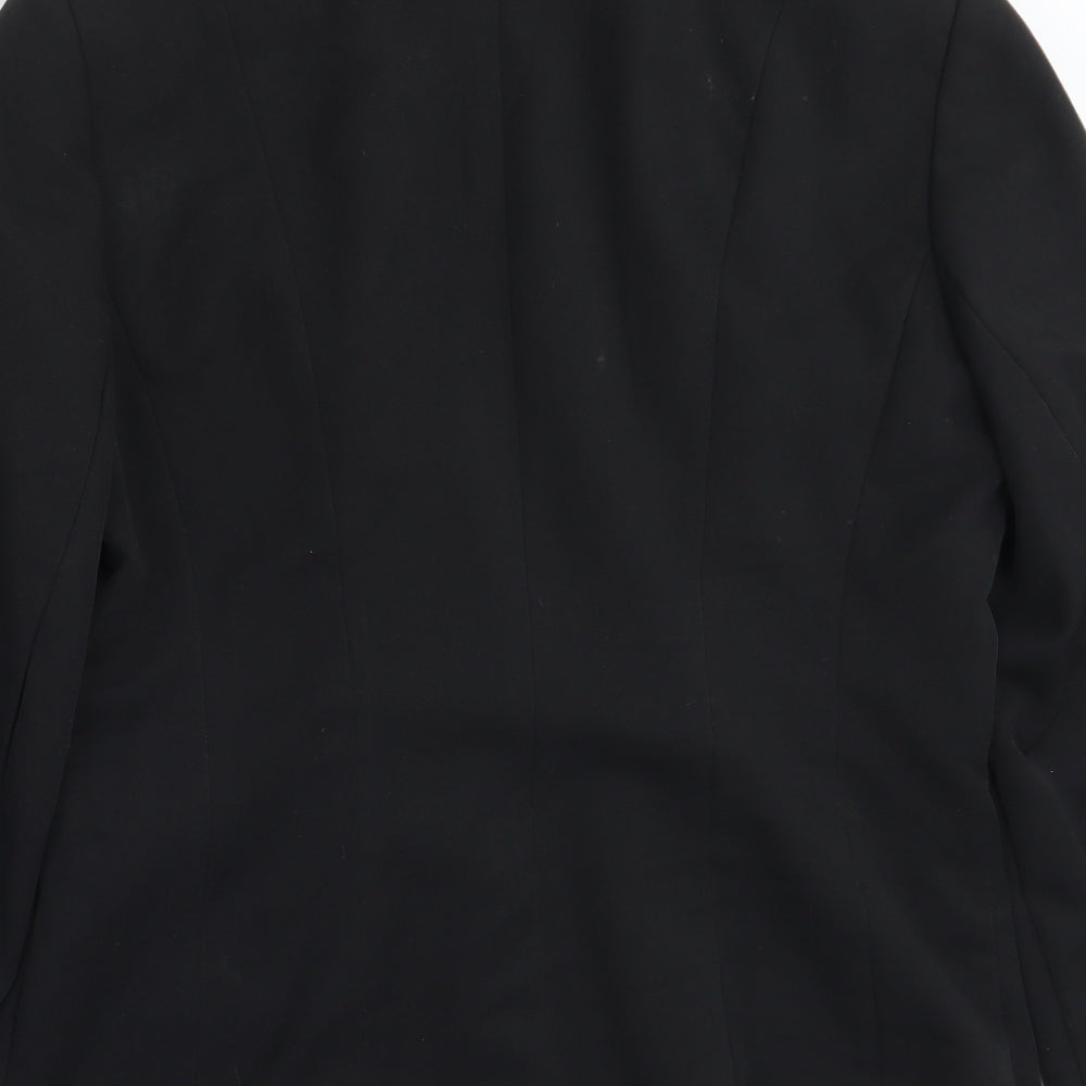 BHS Womens Black   Jacket Coat Size 10