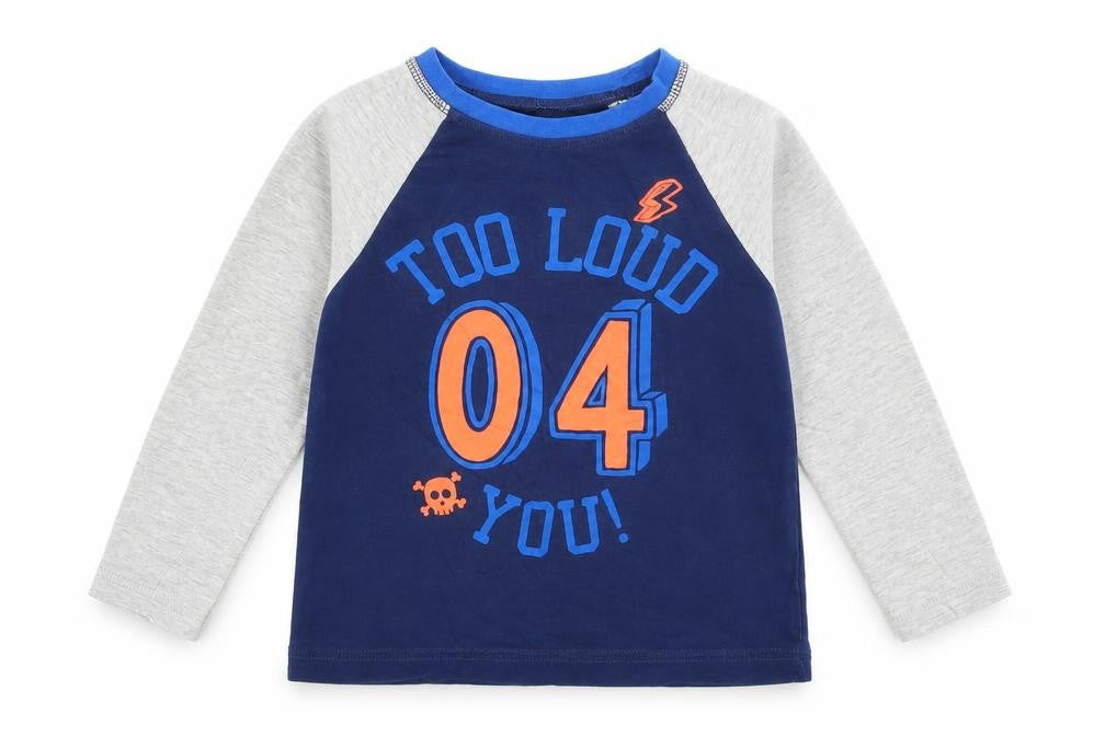 George Boys Blue   Basic T-Shirt Size 24 Months