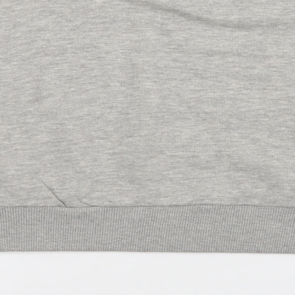 Outrage Womens Grey   Pullover Sweatshirt Size M  - cropped
