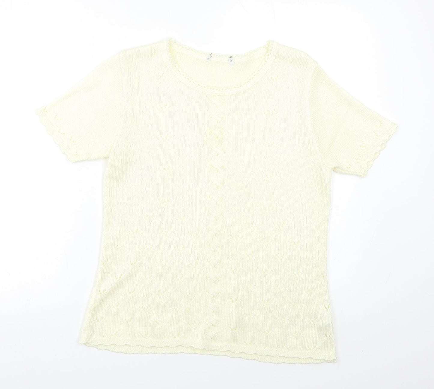 Preworn Womens Ivory   Pullover Jumper Size 12