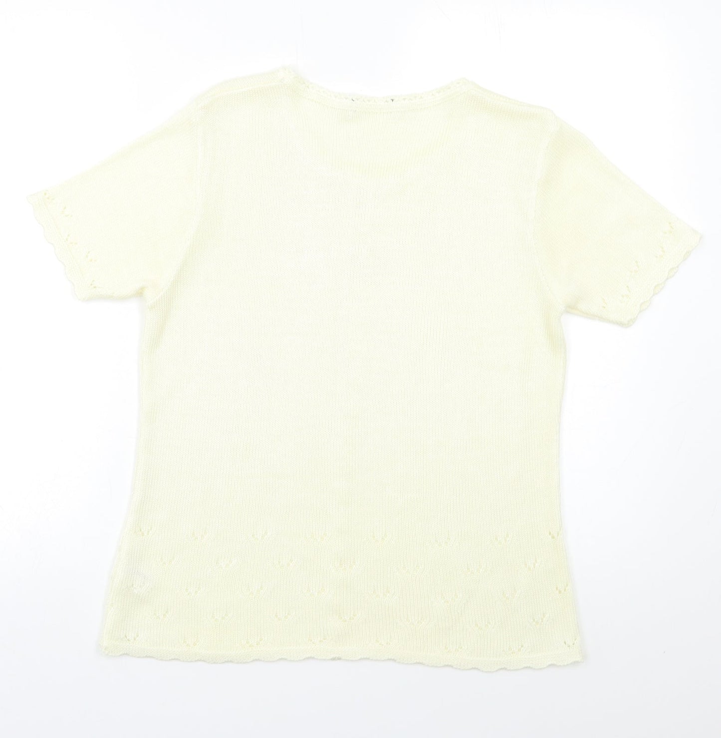 Preworn Womens Ivory   Pullover Jumper Size 12