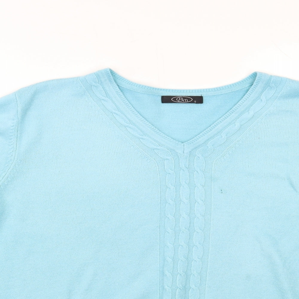 BM Womens Blue   Pullover Jumper Size S