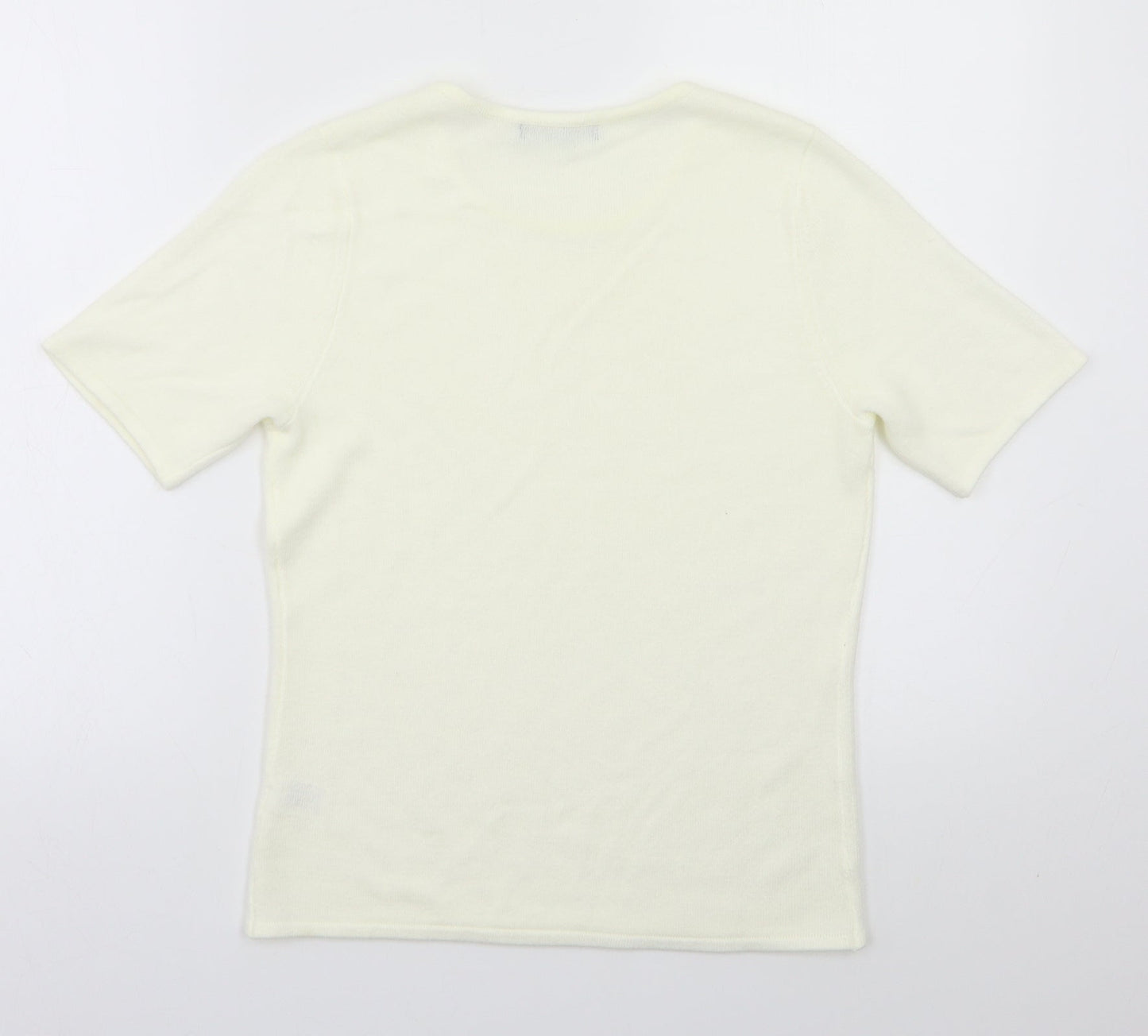 BM Womens Ivory   Pullover Jumper Size S