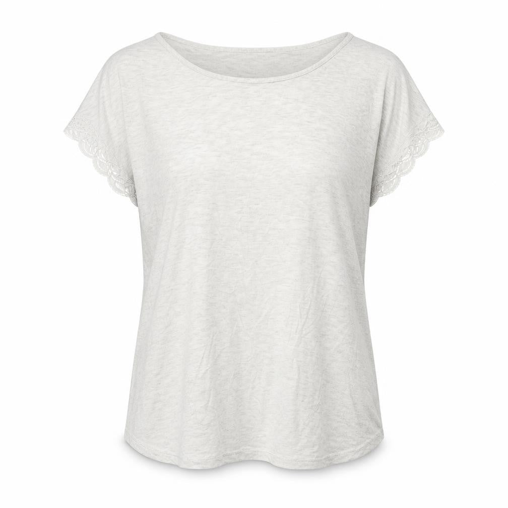 F&F Womens Grey   Top Pyjama Top Size 8