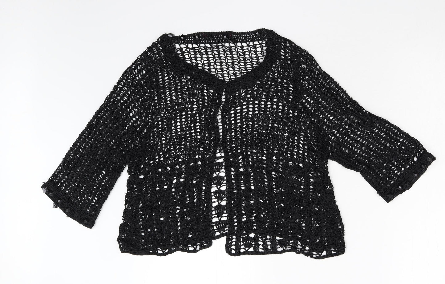 Definitions Womens Black   Cardigan Jumper Size M
