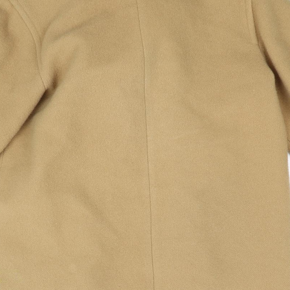 Preworn Womens Brown   Overcoat Coat Size 16