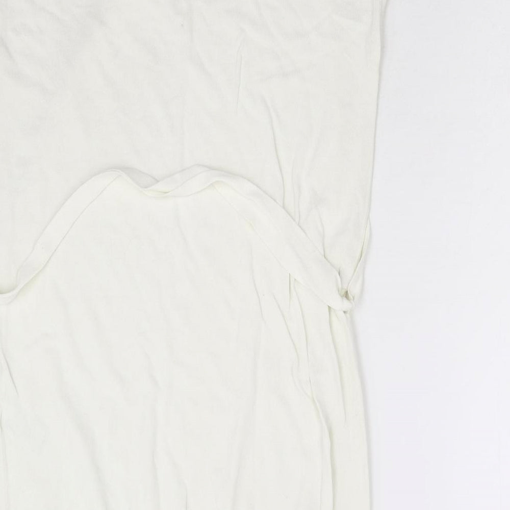 Warehouse  Womens Ivory   Tunic Jumper Size 10