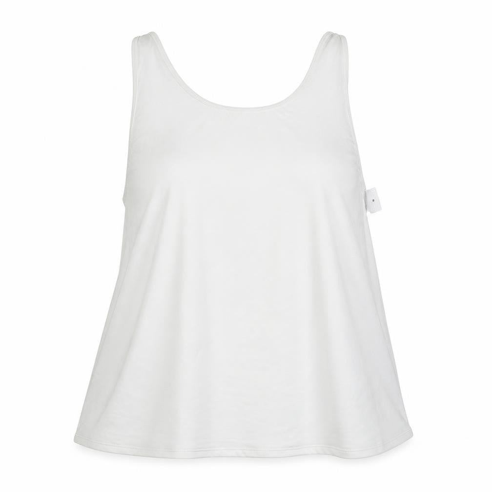 Boohoo Womens White   Basic Tank Size 12