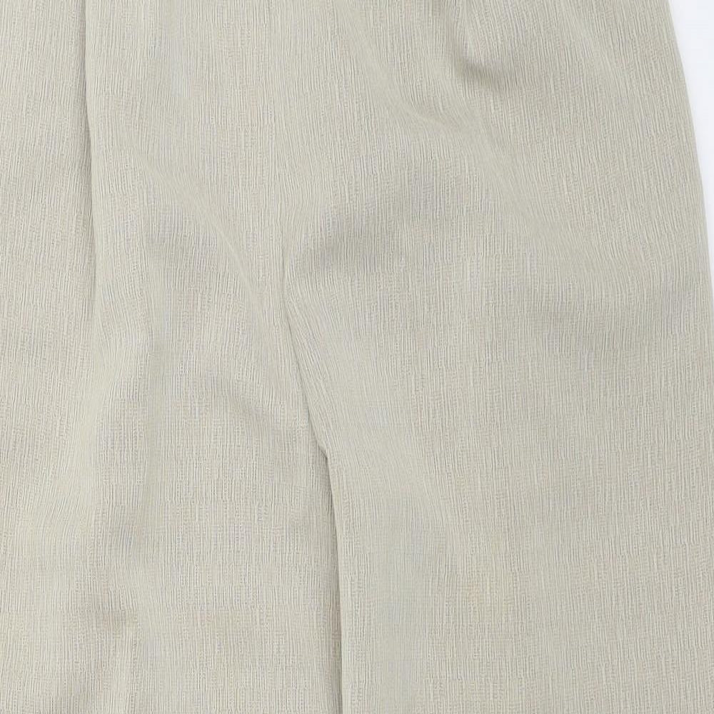C&A Womens Beige   Capri Trousers Size 14 L26 in