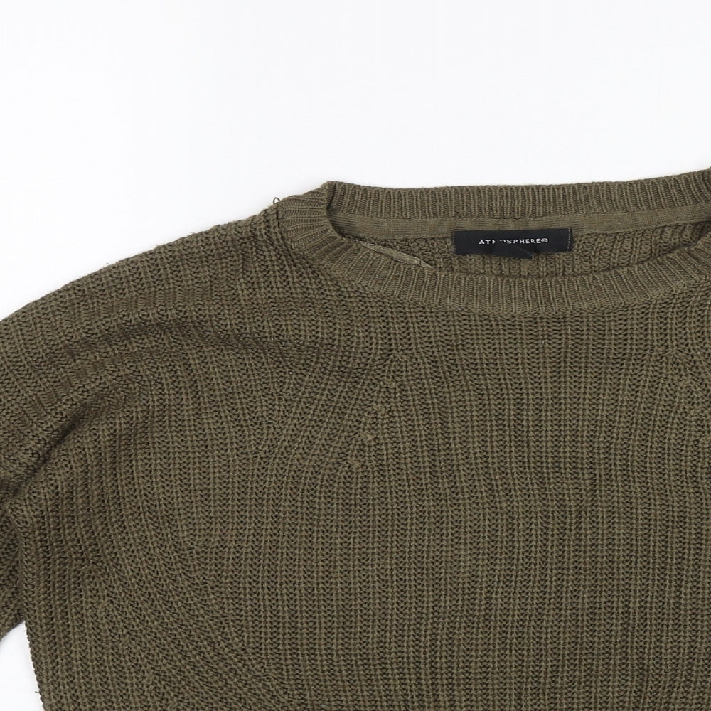 Atmosphere Womens Green   Pullover Jumper Size 8