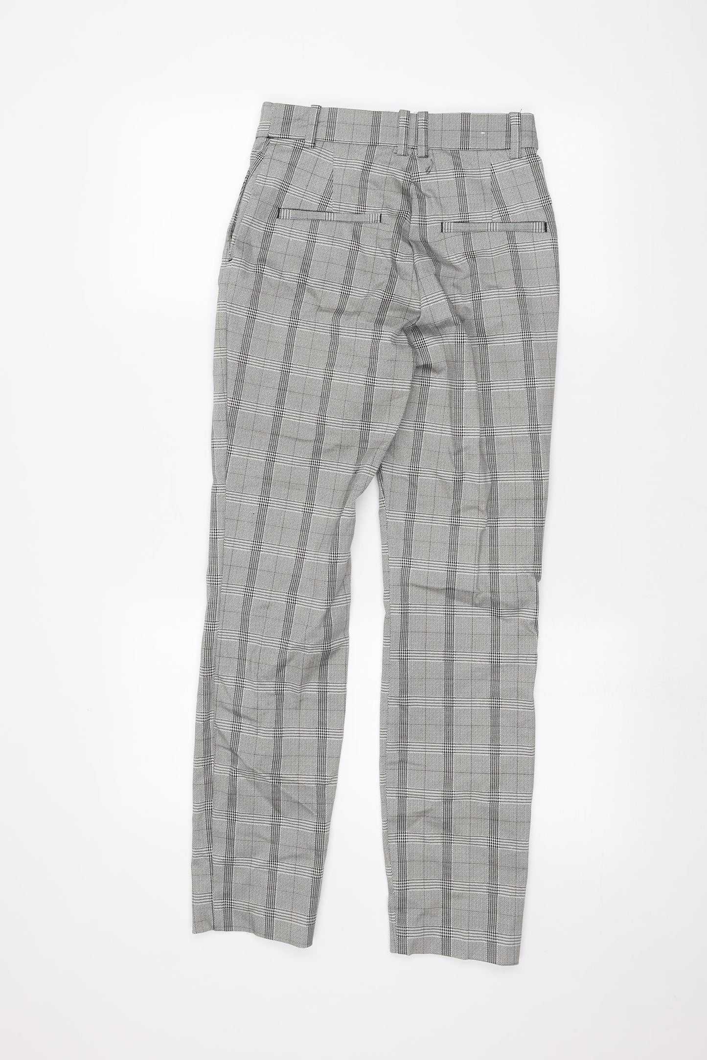 H&M Womens White   Trousers  Size 6 L26 in