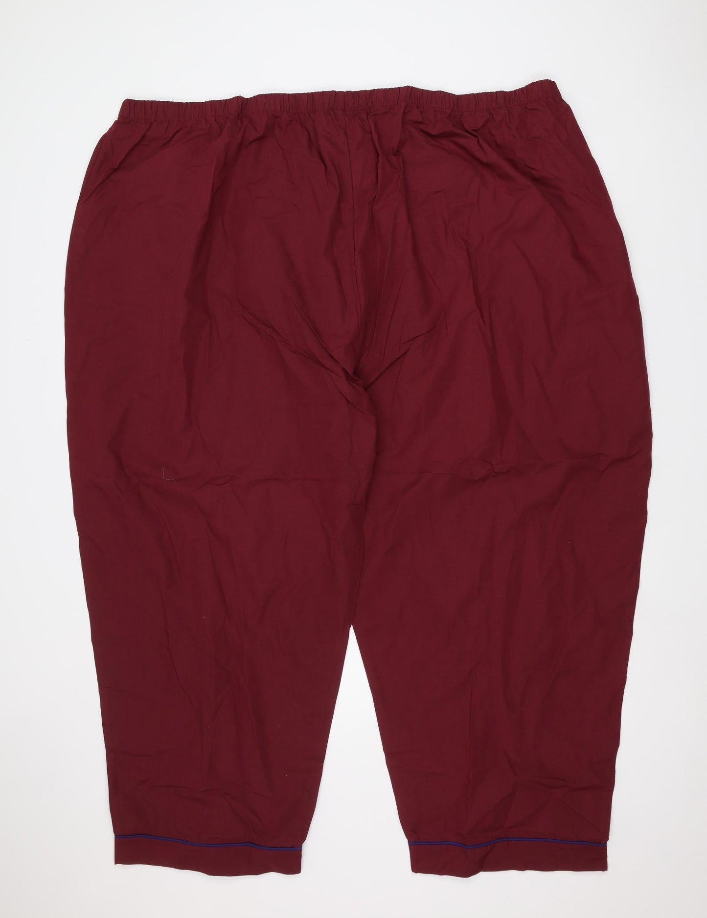 sleepy joes Mens Red   Sweatpants Trousers Size 4XL L26 in