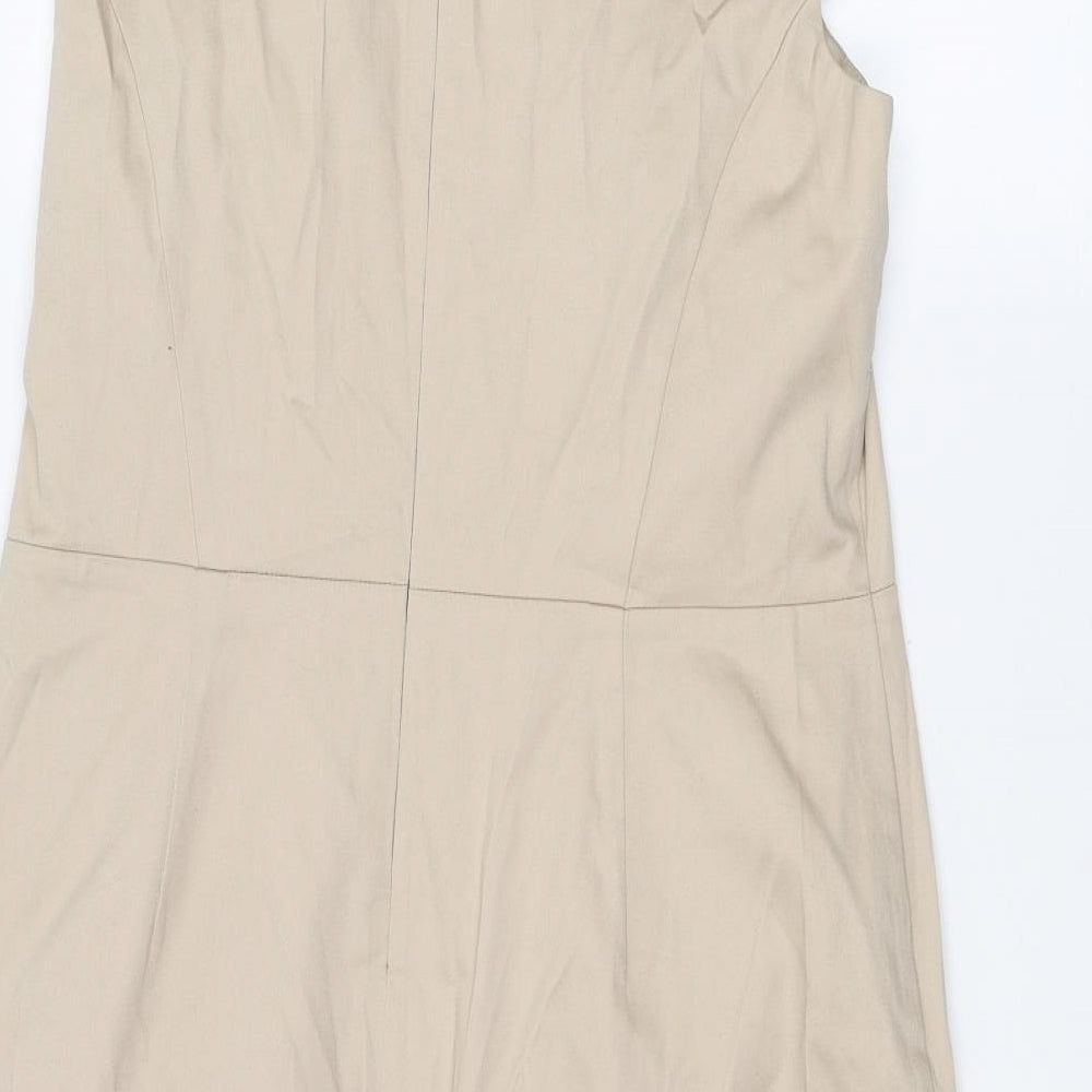 Savoir Womens Beige   Basic T-Shirt Size 16