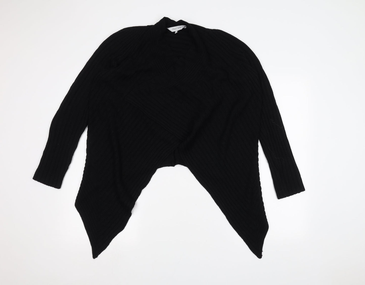 Preview Womens Black   Cardigan Jumper Size S