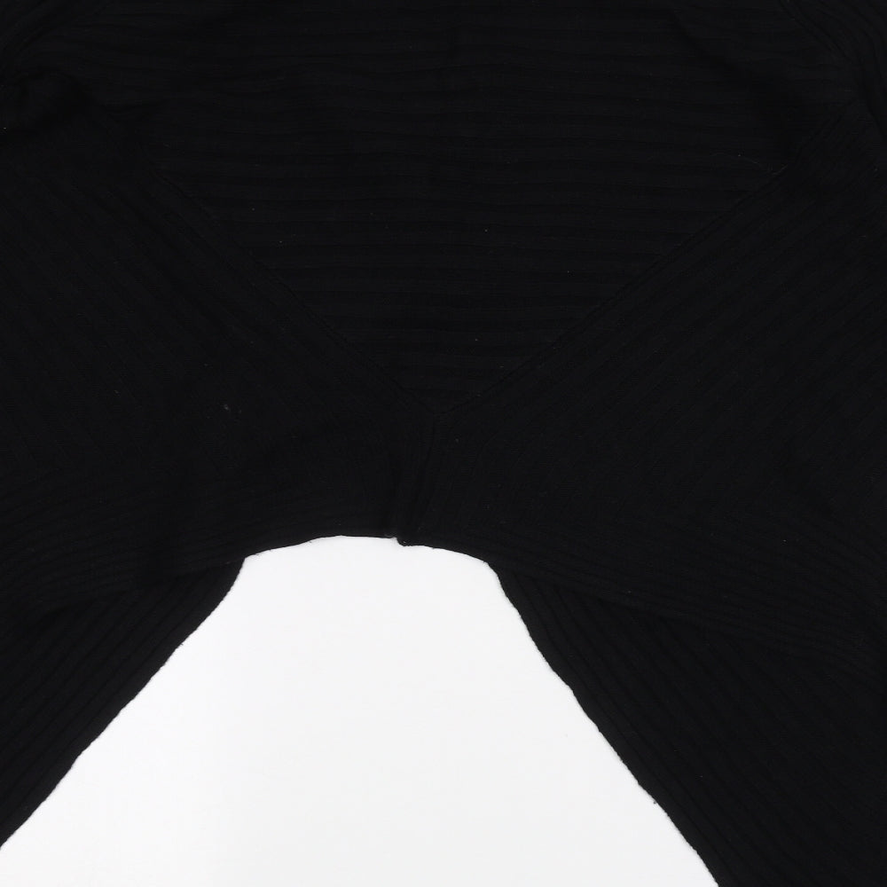 Preview Womens Black   Cardigan Jumper Size S