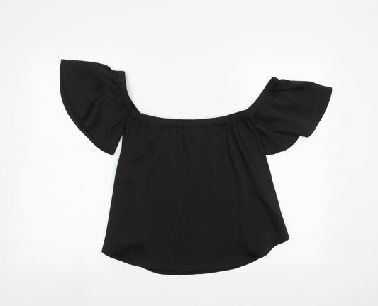New Look Womens Black   Basic T-Shirt Size 6