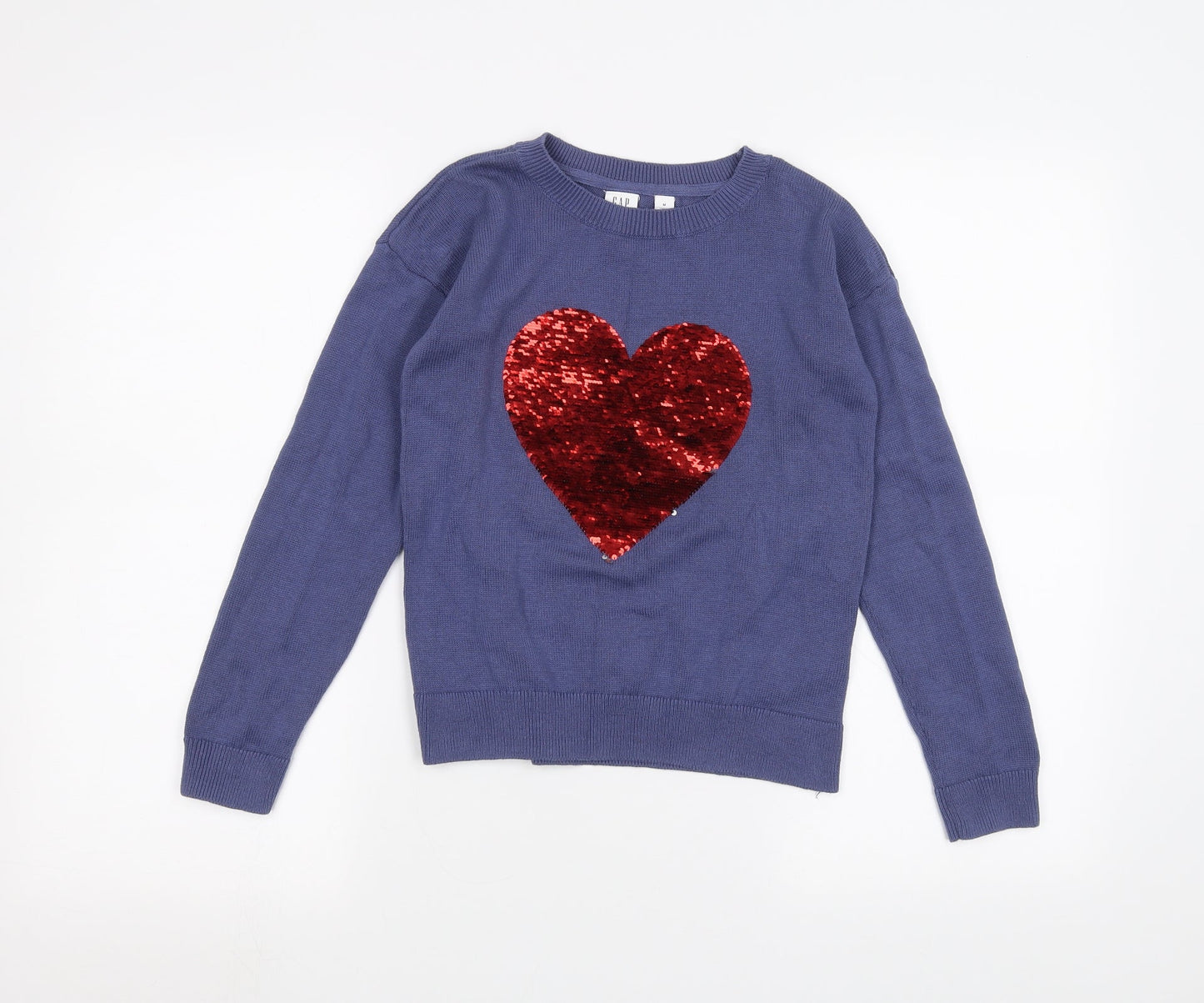 Gap Girls Blue   Pullover Jumper Size M
