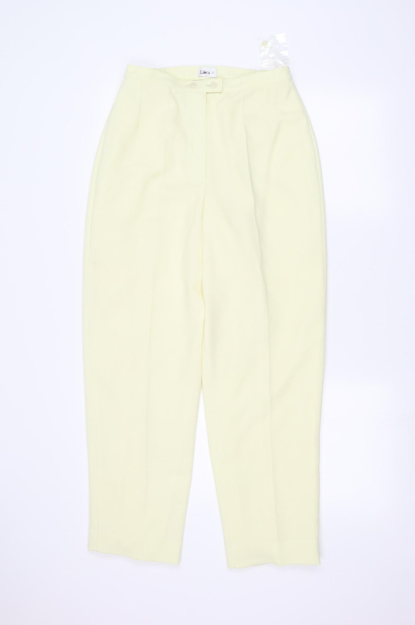 Libra Womens Yellow   Trousers  Size 10 L25 in