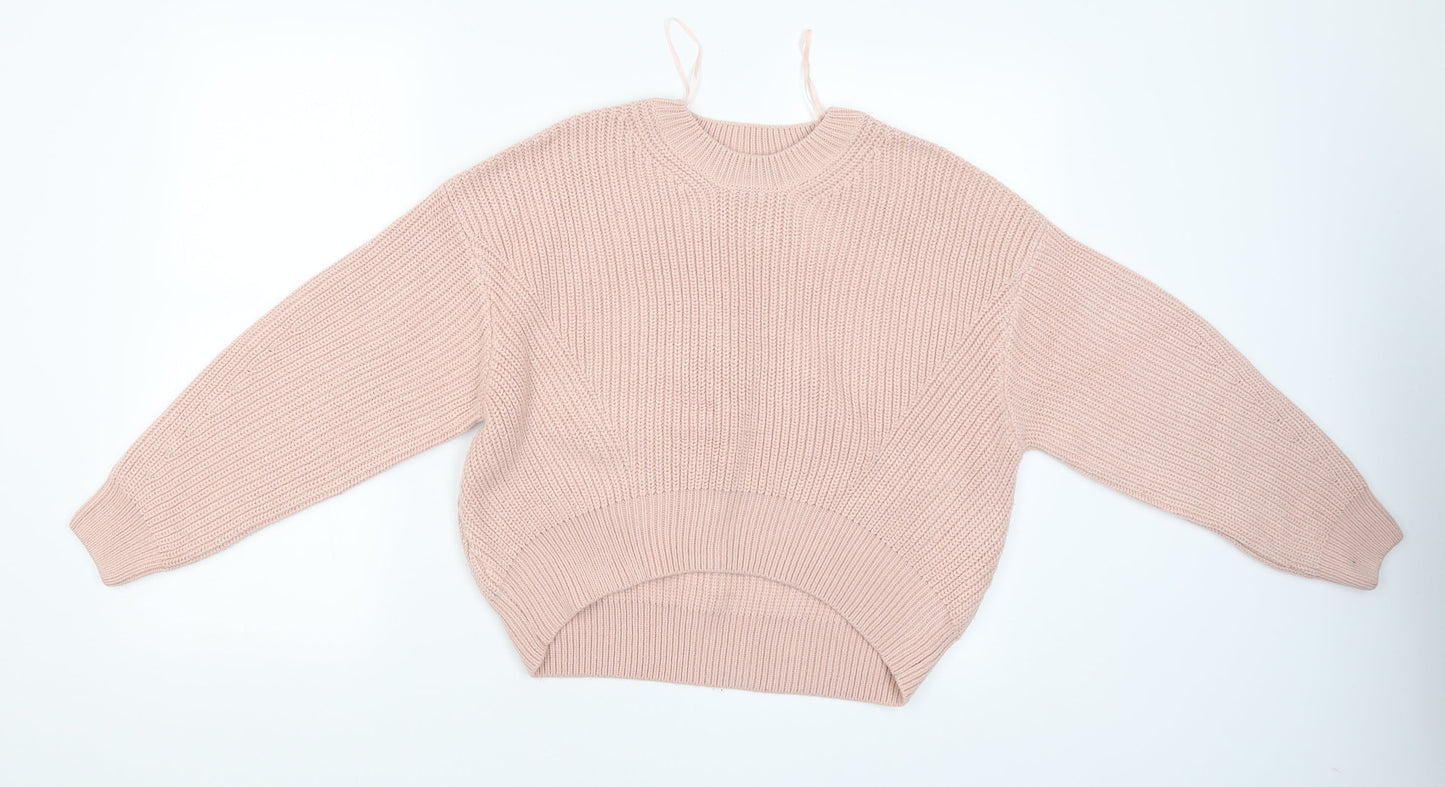 New Look Womens Pink   Pullover Jumper Size S
