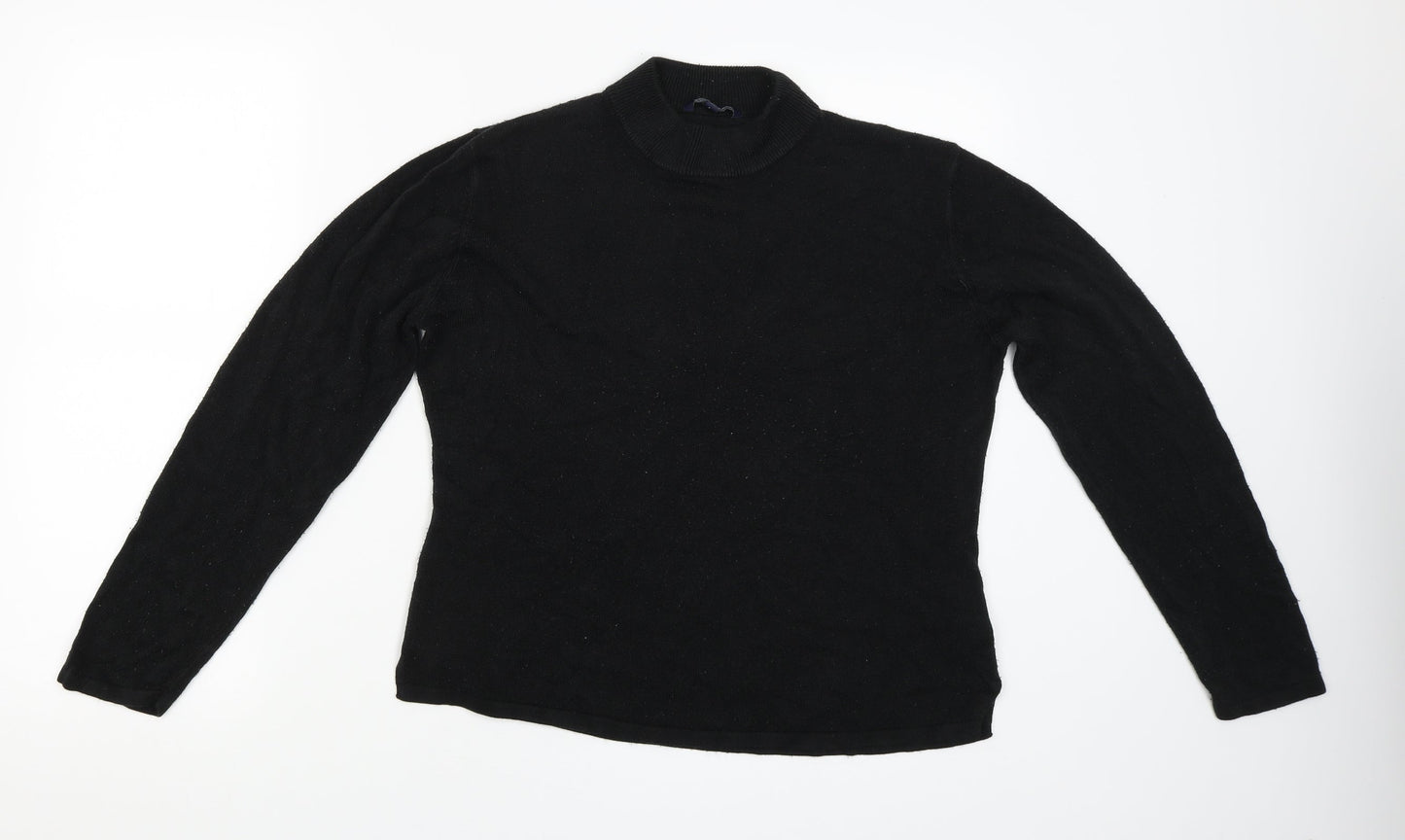 Sarah Hamilton Womens Black   Pullover Jumper Size L