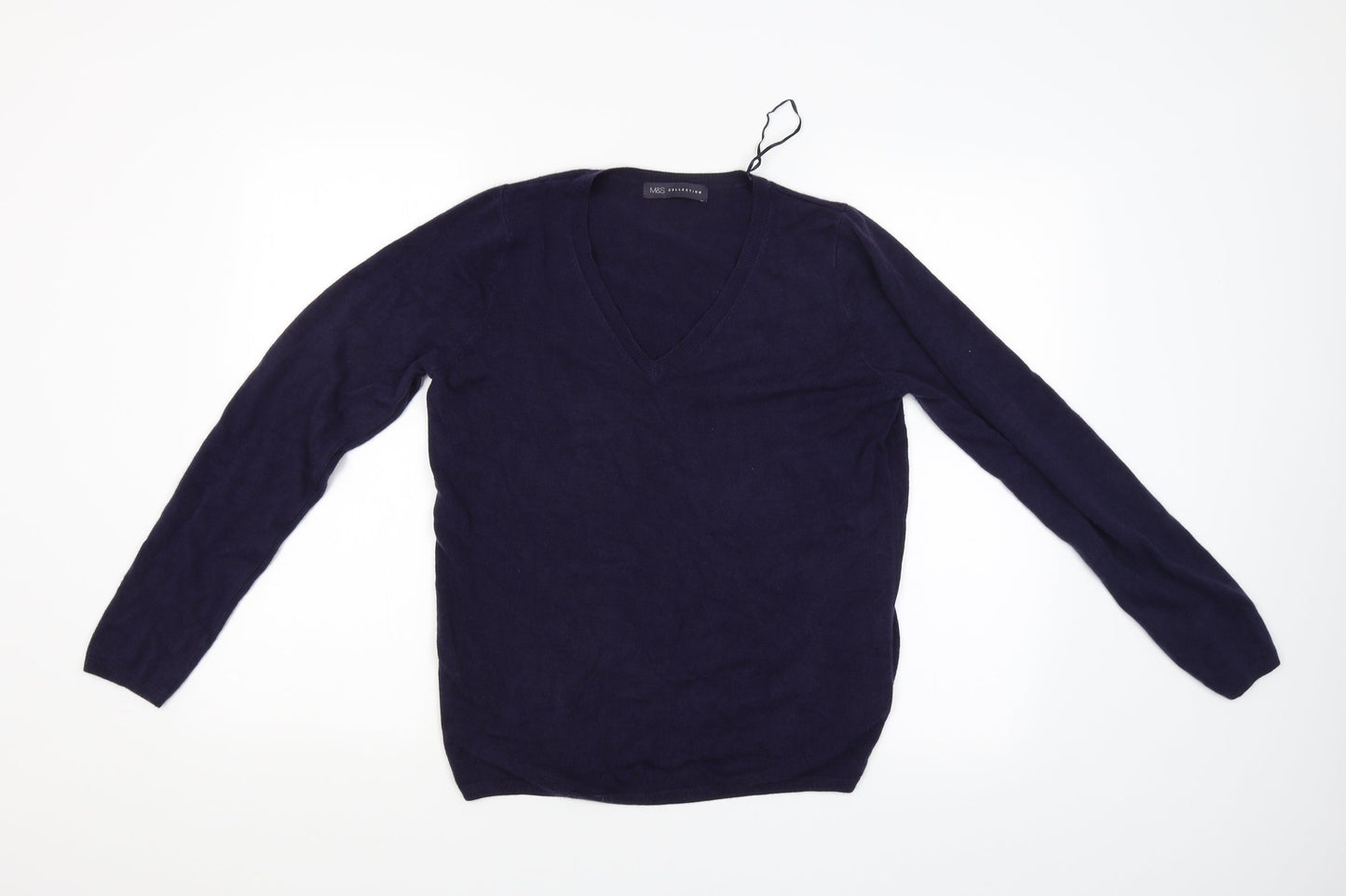 M&S Womens Blue   Pullover Jumper Size 16