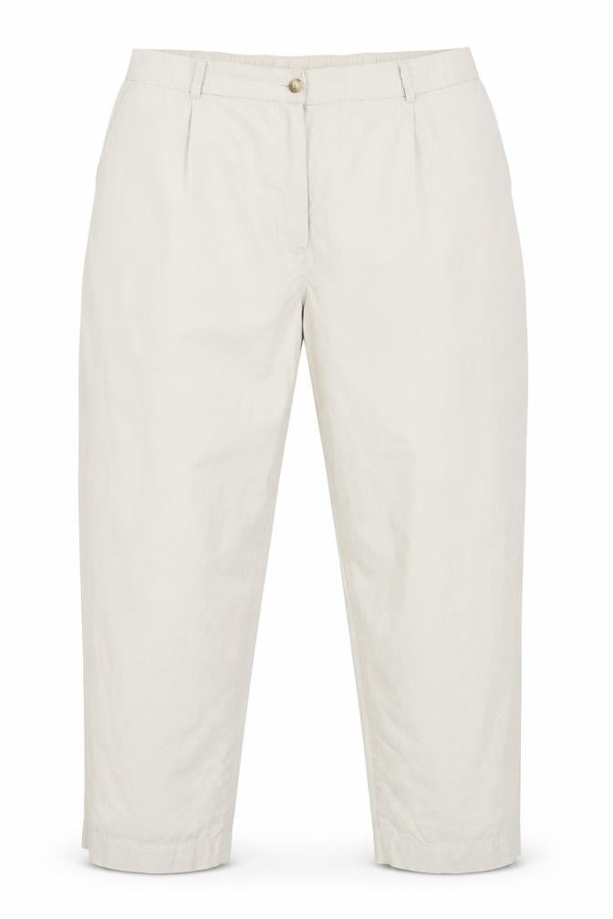 Marks & Spencer Womens Beige   Capri Trousers Size 18 L25 in