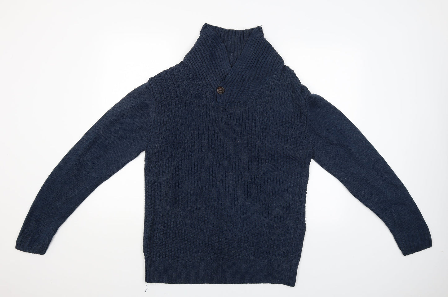 Peacocks Womens Blue   Pullover Jumper Size M