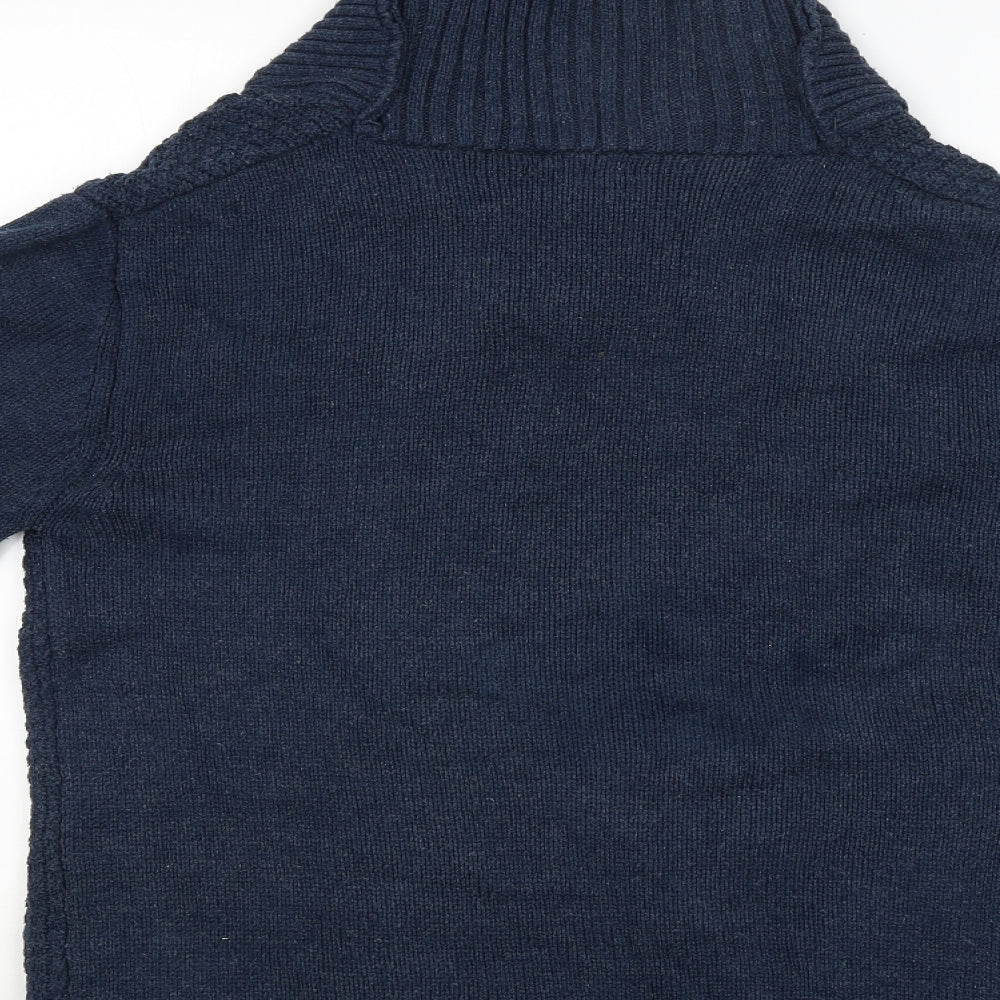 Peacocks Womens Blue   Pullover Jumper Size M
