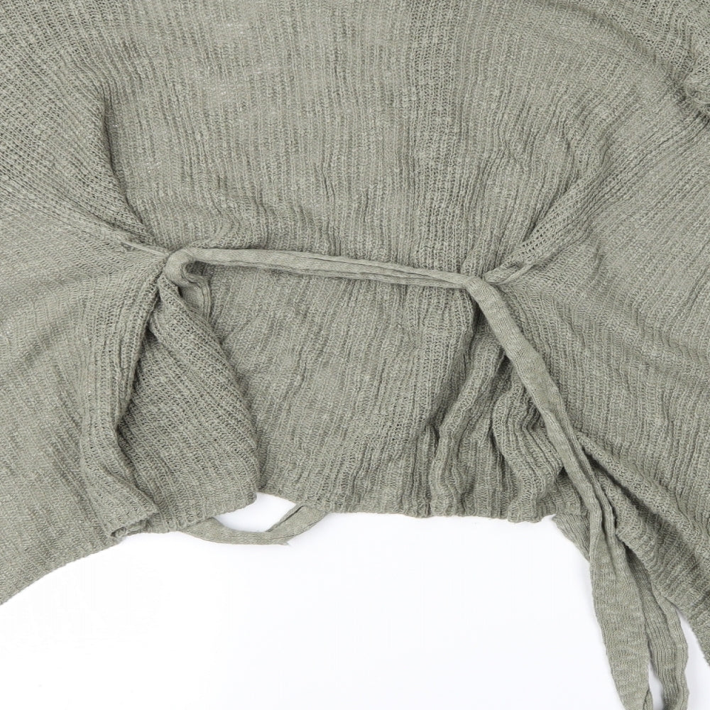 Primark Womens Green   Cardigan Jumper Size 10