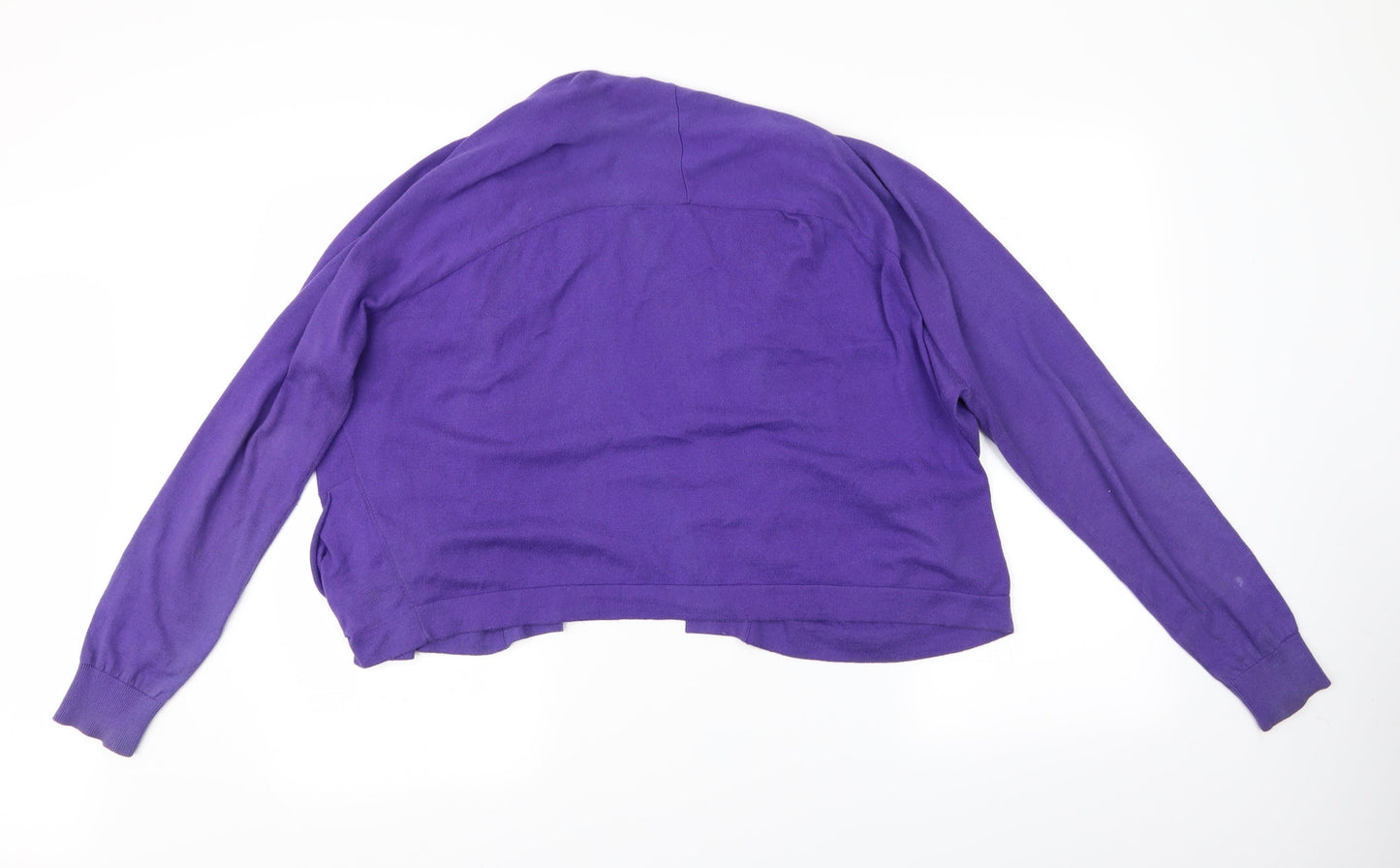 Limited Collection Womens Purple   Cardigan Jumper Size L
