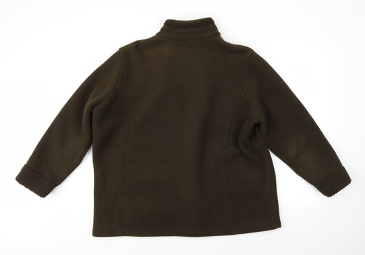 M&S Womens Green   Jacket Coat