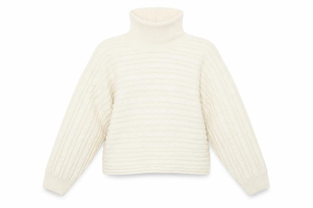 New Look Womens Beige Striped  Pullover Jumper Size L