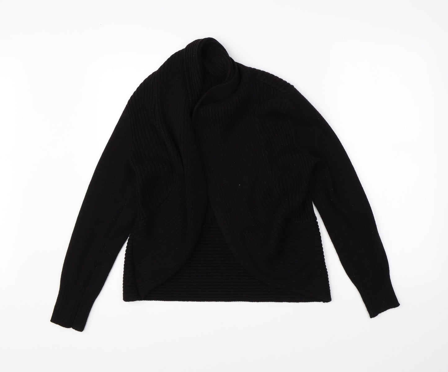 H&M Womens Black   Cardigan Jumper Size L