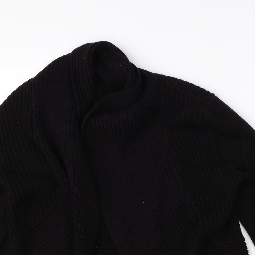 H&M Womens Black   Cardigan Jumper Size L