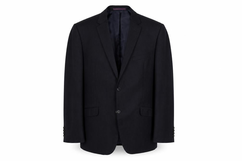 NEXT Mens Blue Striped  Jacket Suit Jacket Size 42