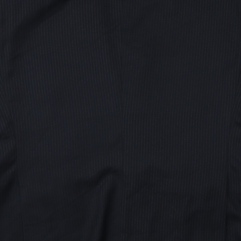 NEXT Mens Blue Striped  Jacket Suit Jacket Size 42