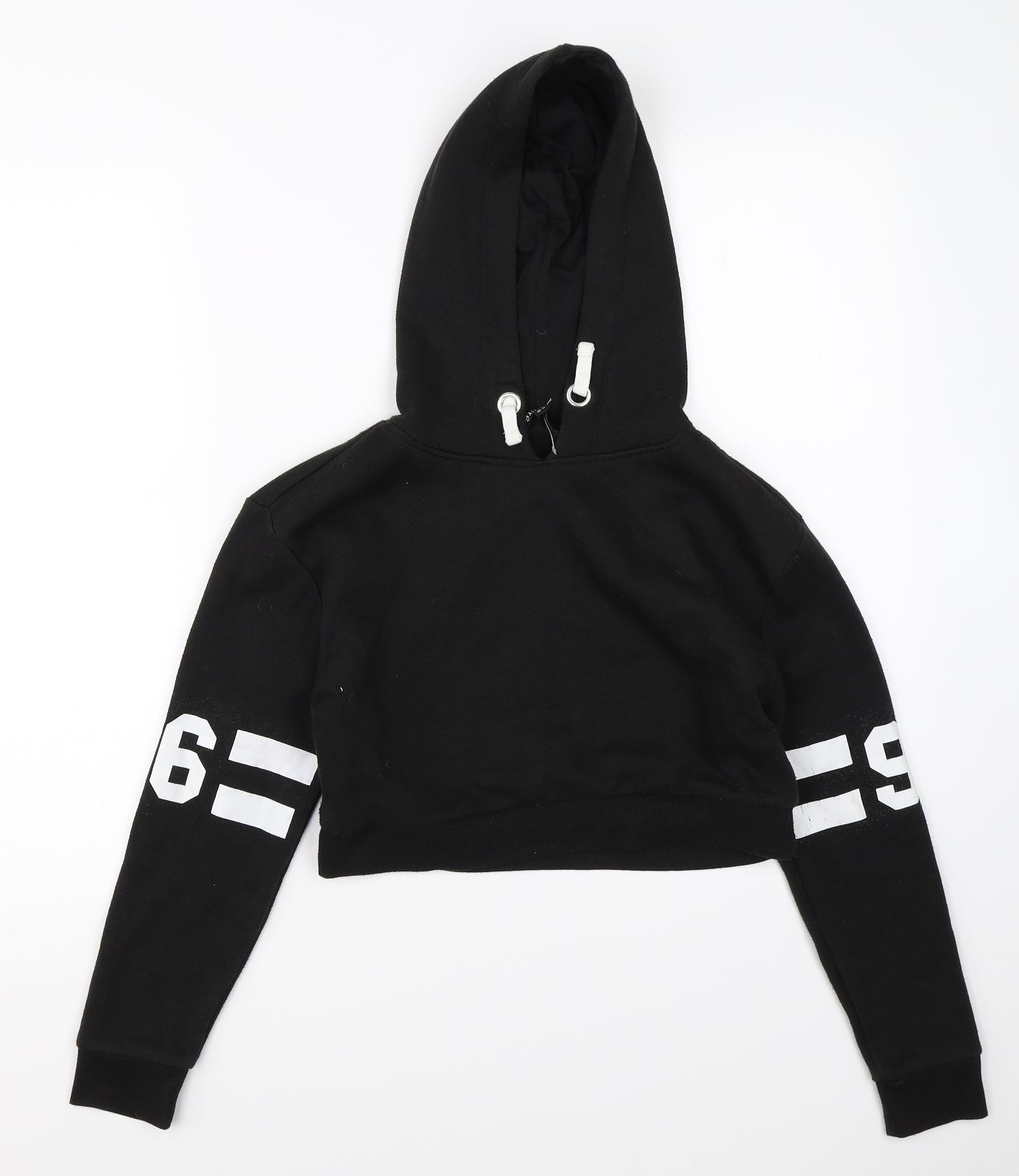 New Look Girls Black   Shrug Hoodie Size 10-11 Years