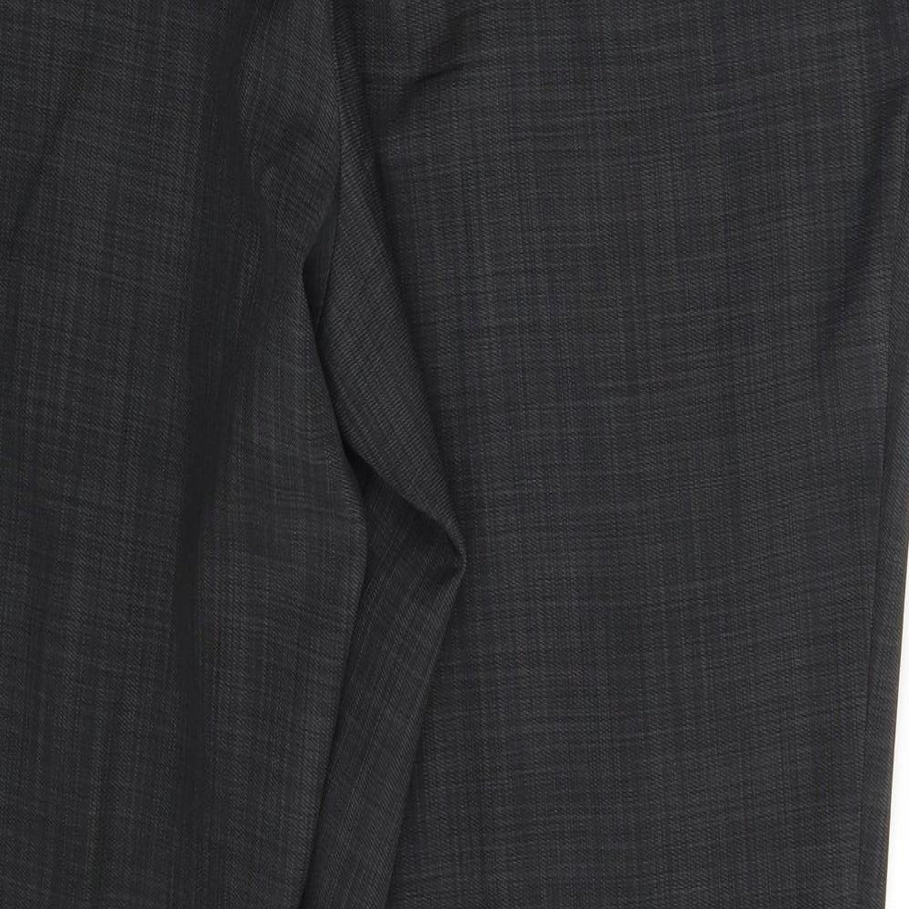 Classic Womens Grey   Dress Pants Trousers Size 18 L27 in