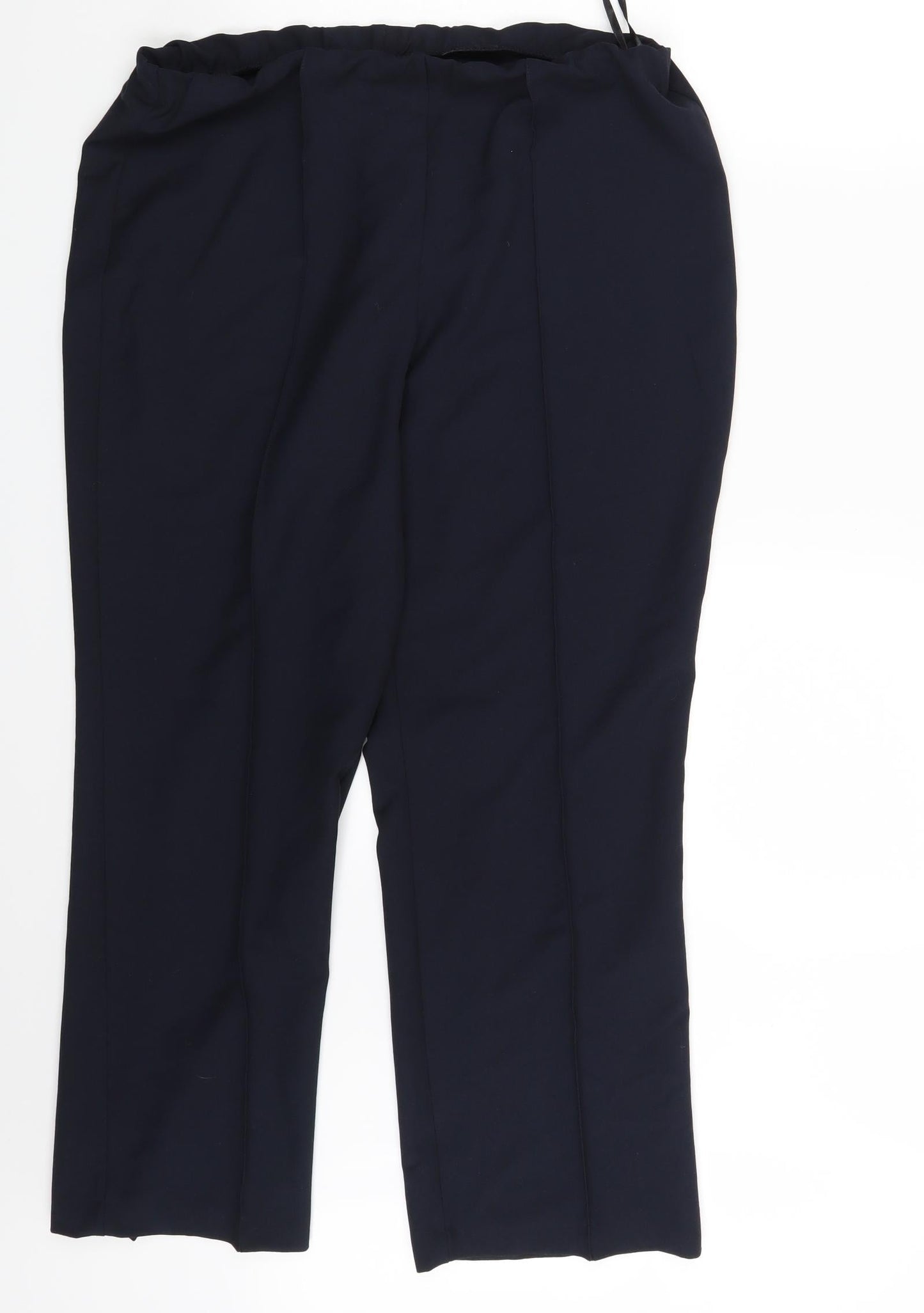 Straight LeG Womens Blue   Dress Pants Trousers Size 16 L25 in