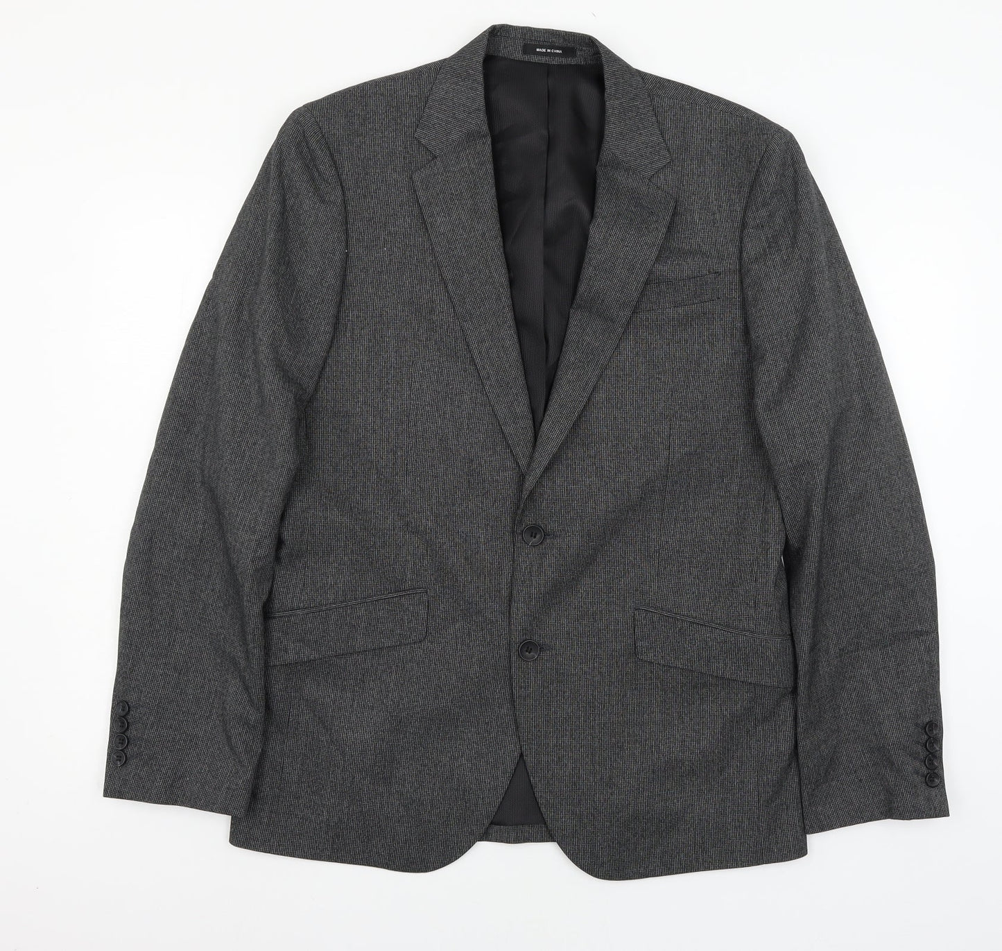 Cedar Wood State Mens Grey   Jacket Suit Jacket Size L