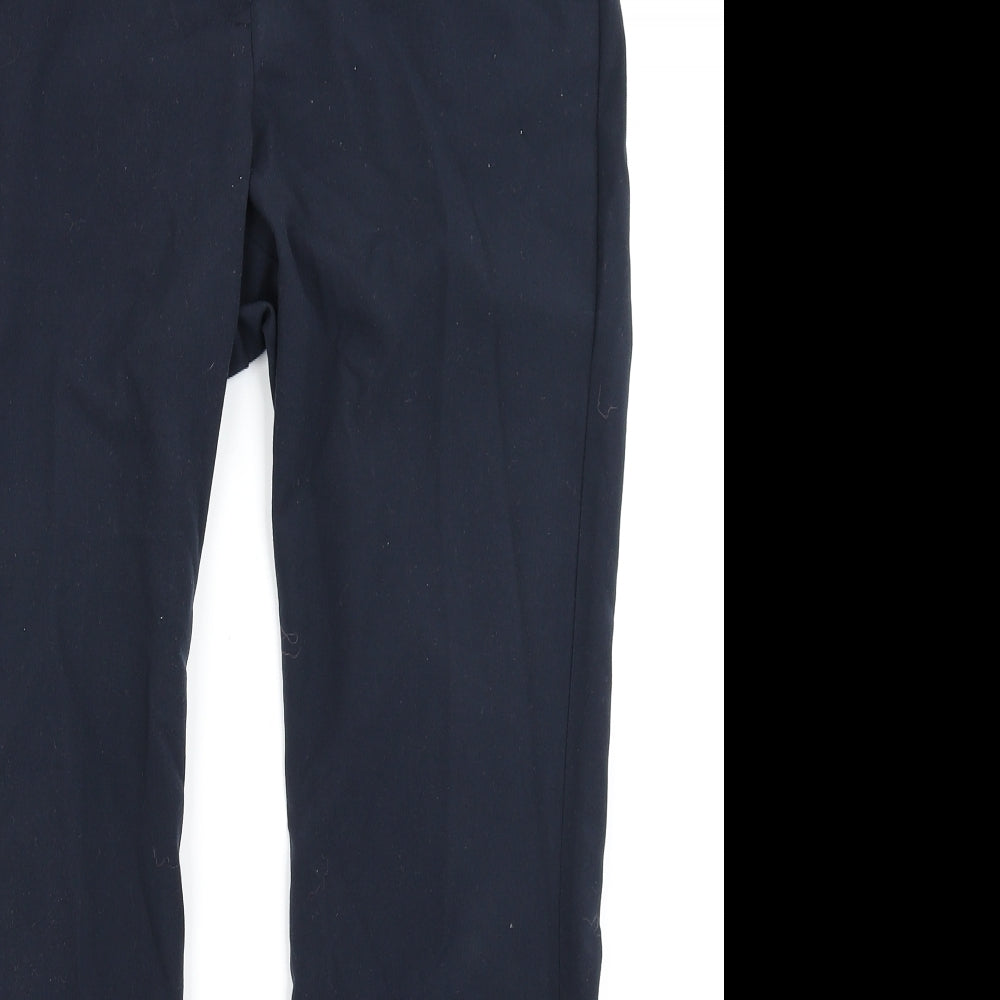 M&S Collection Womens Blue   Dress Pants Trousers Size 10 L25 in