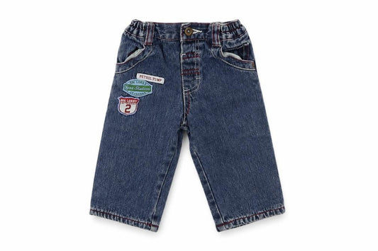 George Baby Blue  Denim Jogger Jeans Size 0-3 Months