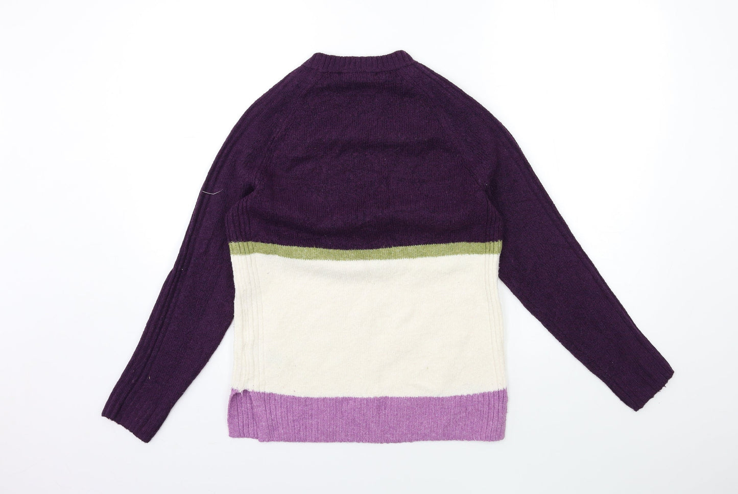 Marks and Spencer Womens Purple  Knit Pullover Jumper Size XS