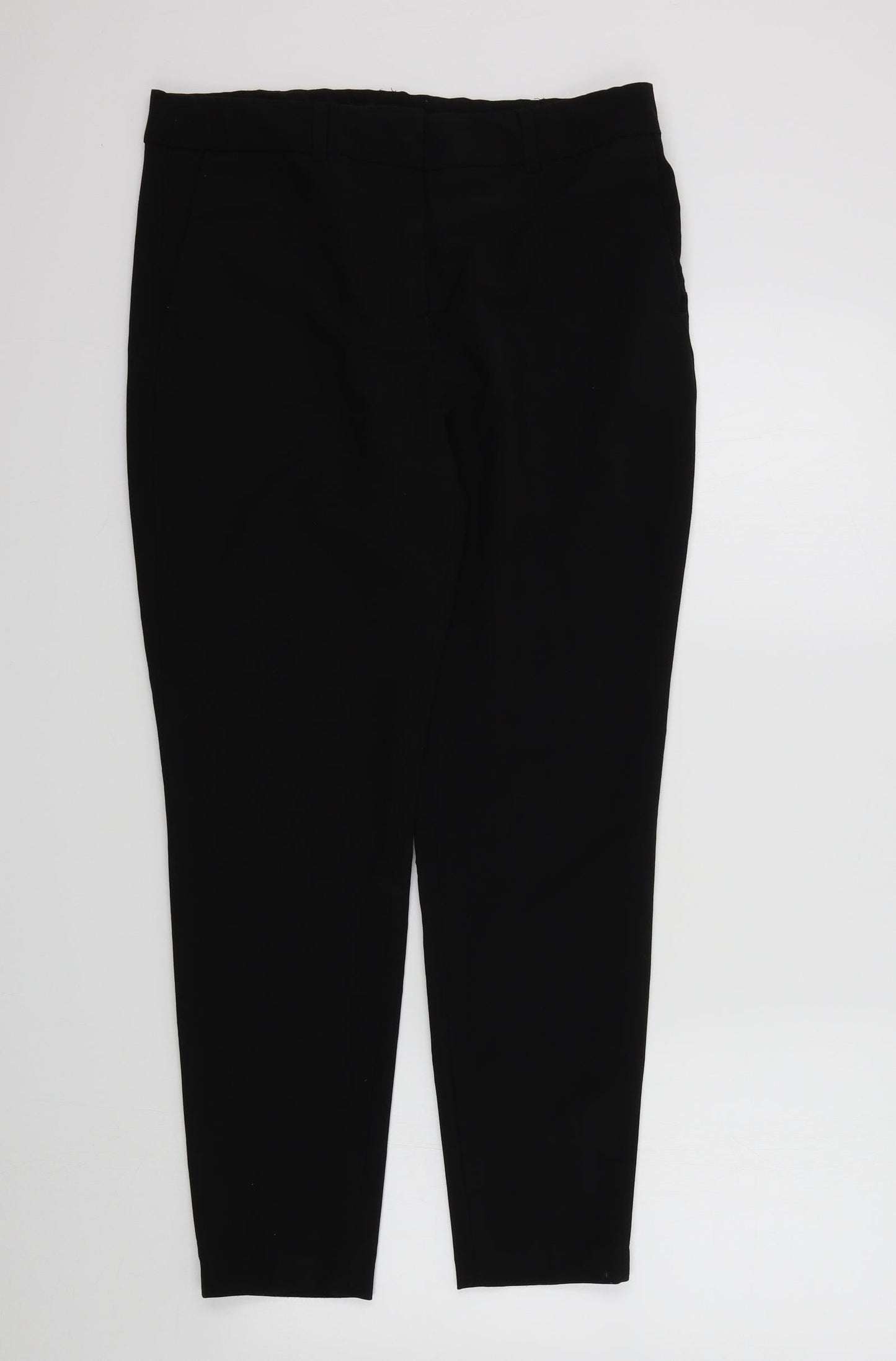 NEXT Womens Black   Trousers  Size 12 L26 in