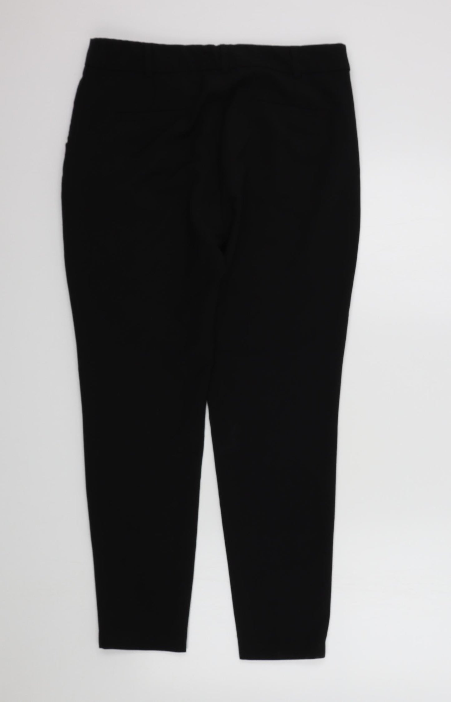 NEXT Womens Black   Trousers  Size 12 L26 in