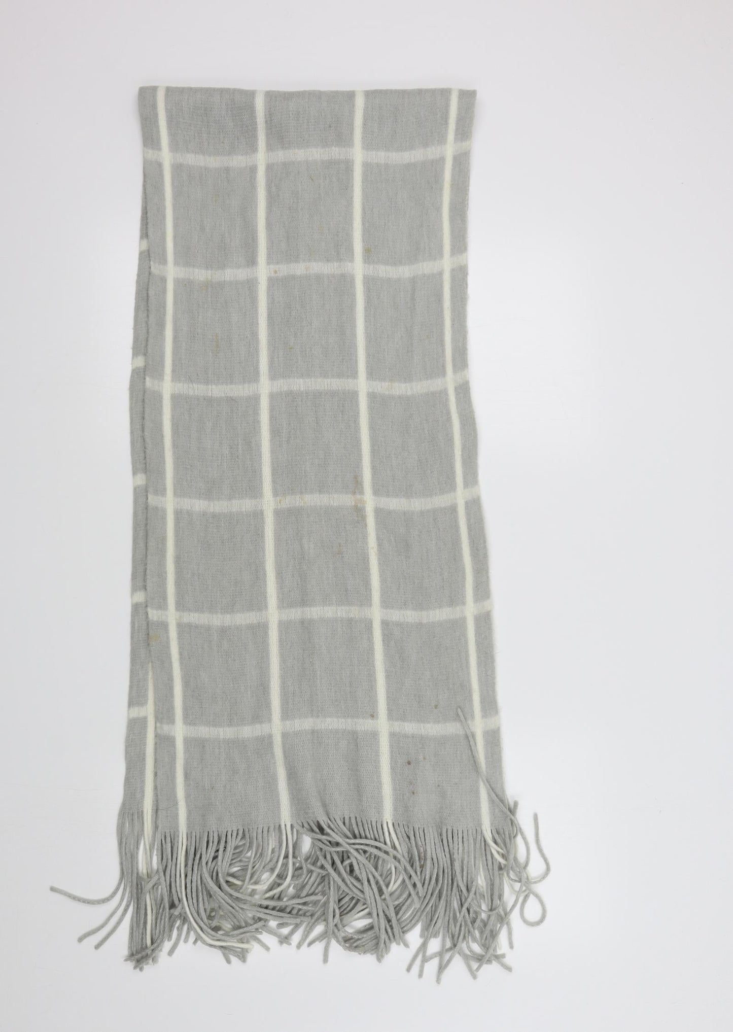 Preworn Womens Green Striped   Scarf