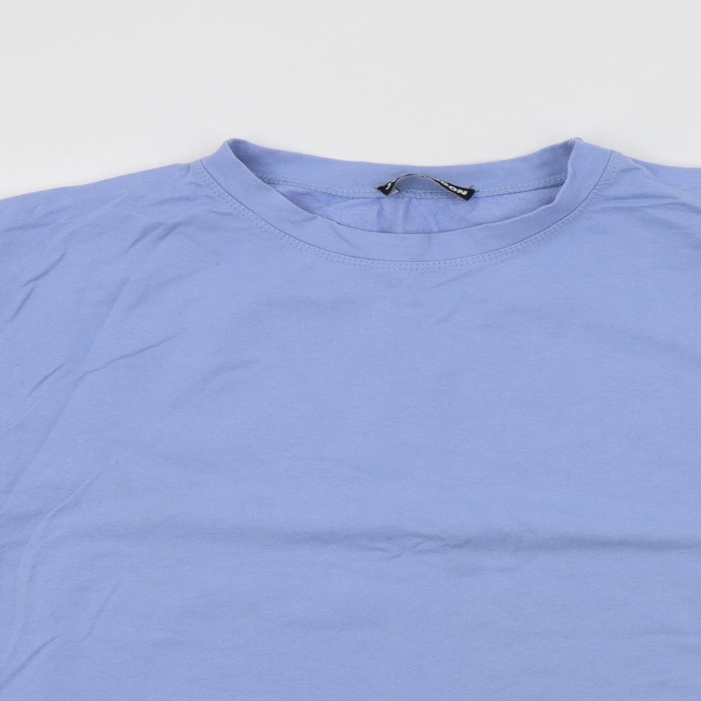 jyy london Womens Blue Colourblock  Basic T-Shirt Size L