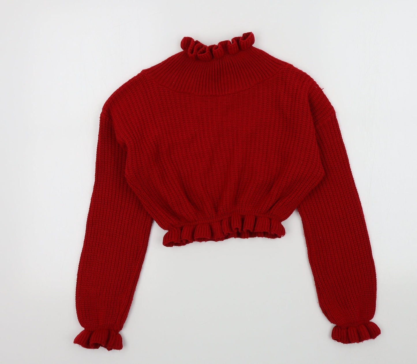 Preworn Womens Red   Pullover Jumper Size S