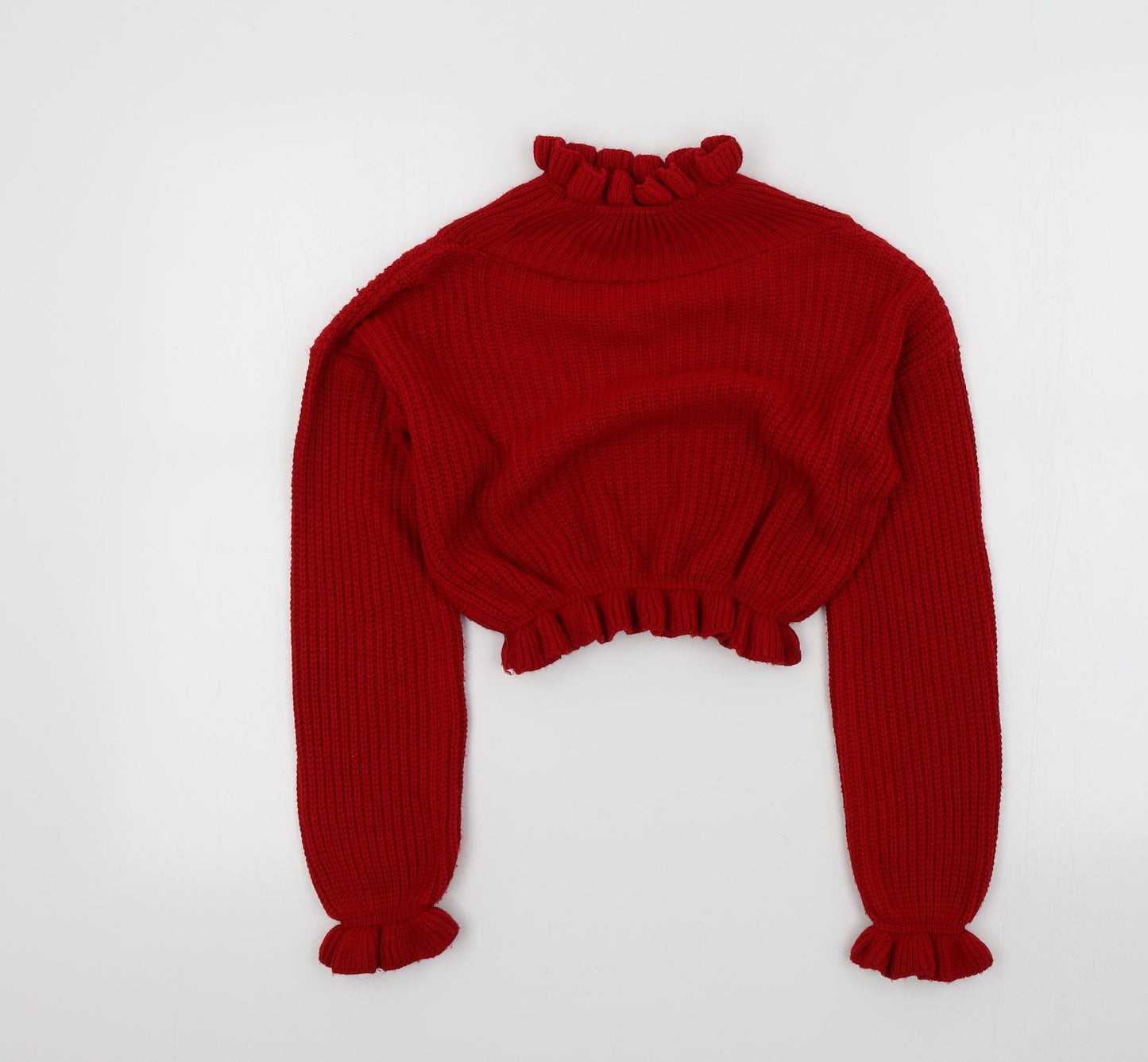 Preworn Womens Red   Pullover Jumper Size S